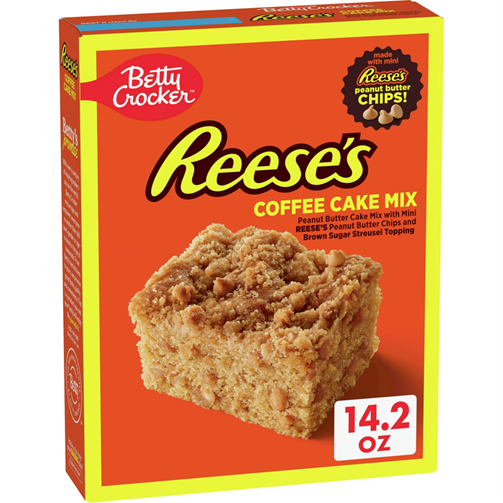 Betty Crocker REESE'S Peanut Butter Coffee Cake Mix, 14.2 oz.