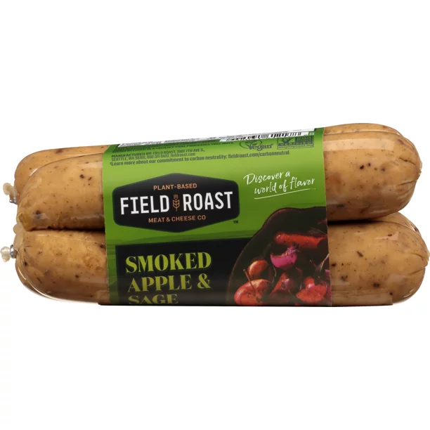 Field Roast Vegan Smoked Apple Sausage, 13 oz