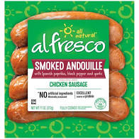 Al Fresco Smoked Andouille Chicken Sausage 10 oz