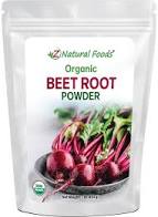 Z Natural Foods BEET ROOTS  JUICE POWDER – ORGANIC 100% Pure
