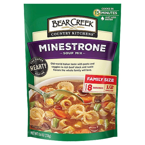 Bear Creek Minestrone dry soup mix 8.4 oz