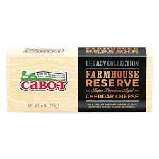 Cabot Farmhouse Reserve Aged Cheddar Cheese, 8 oz