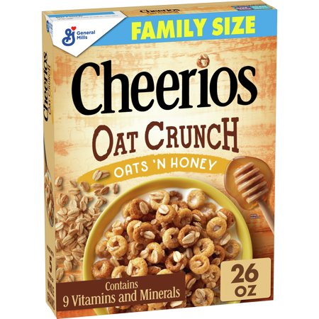 Cheerios Oat Crunch Oats & Honey 26 0z