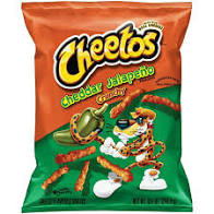 Cheetos Cheddar Jalapeno Crunchy Cheese Flavored Snacks 9 Oz