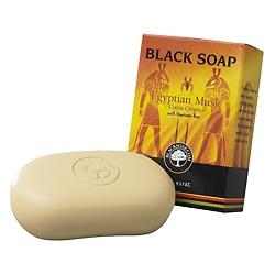BLACK SOAP  EGYPTIAN MUSK with Cocoa Cream