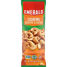 Emerald Roasted and Salted Cashew Halves 1.55 oz