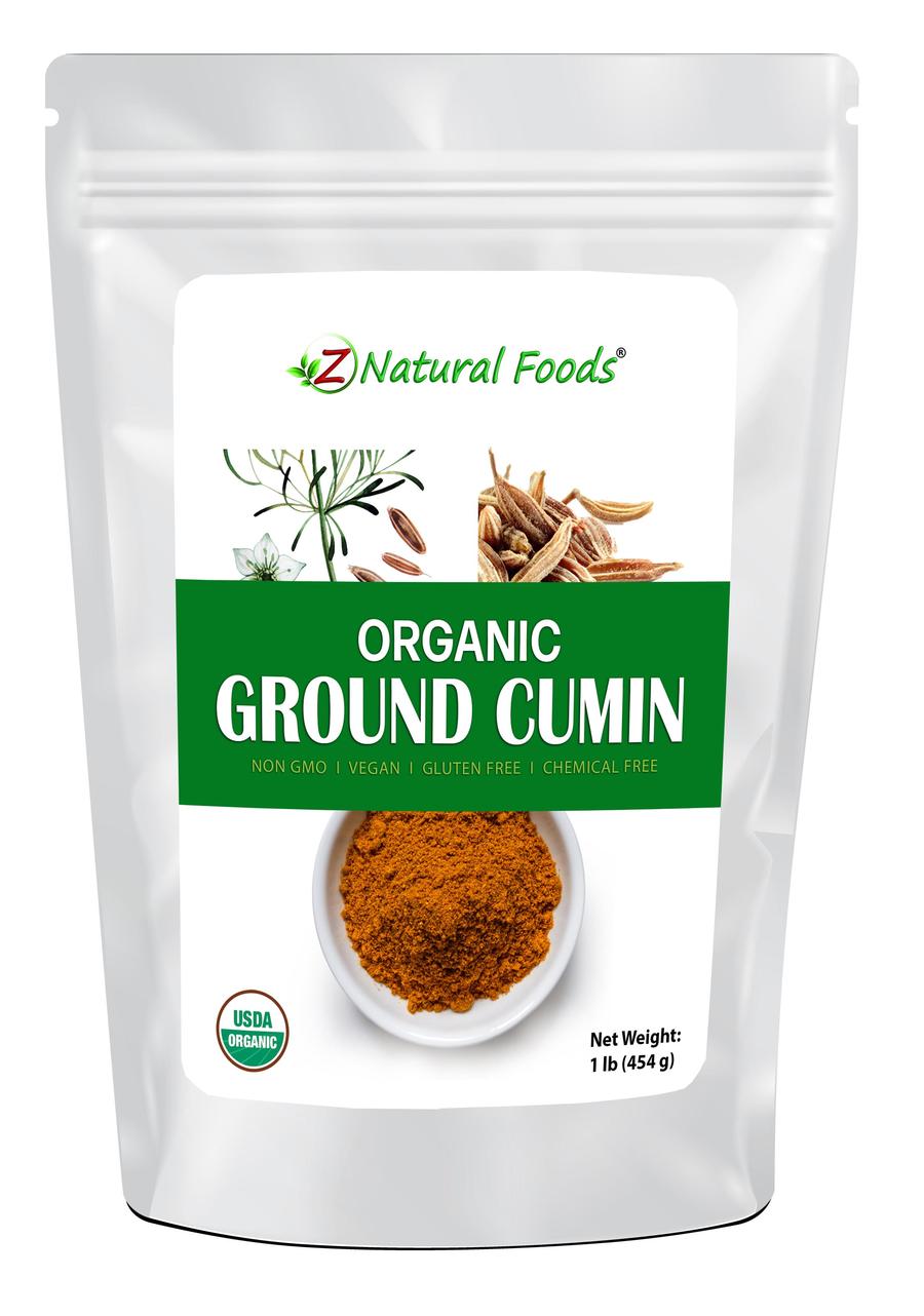 Z Natural Foods  ﻿GROUND CUMIN – ORGANIC 16 oz