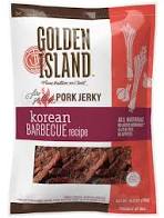 Golden Island Pork Jerky, Korean Barbecue, 14.5 oz