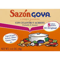 Goya Sazon Seasoning, 8-Packet 1.41