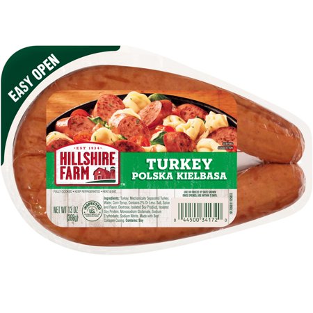 HILLSHIRE FARM Smoked Polska Turkey Kielbasa Sausage 14 OZ