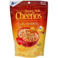 Honey Nut Cheerios Cereal, 3.5-oz. Bags