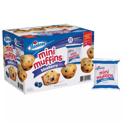 Hostess Blueberry Mini Muffins (20 ct.)