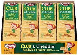 KEEBLER CLUB CRACKER & CHEESE (8 SANDWICH CRACKER  11 OZ