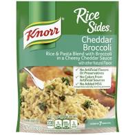 Knorr Cheddar Broccoli Rice Sides, 5.7 oz. Bags