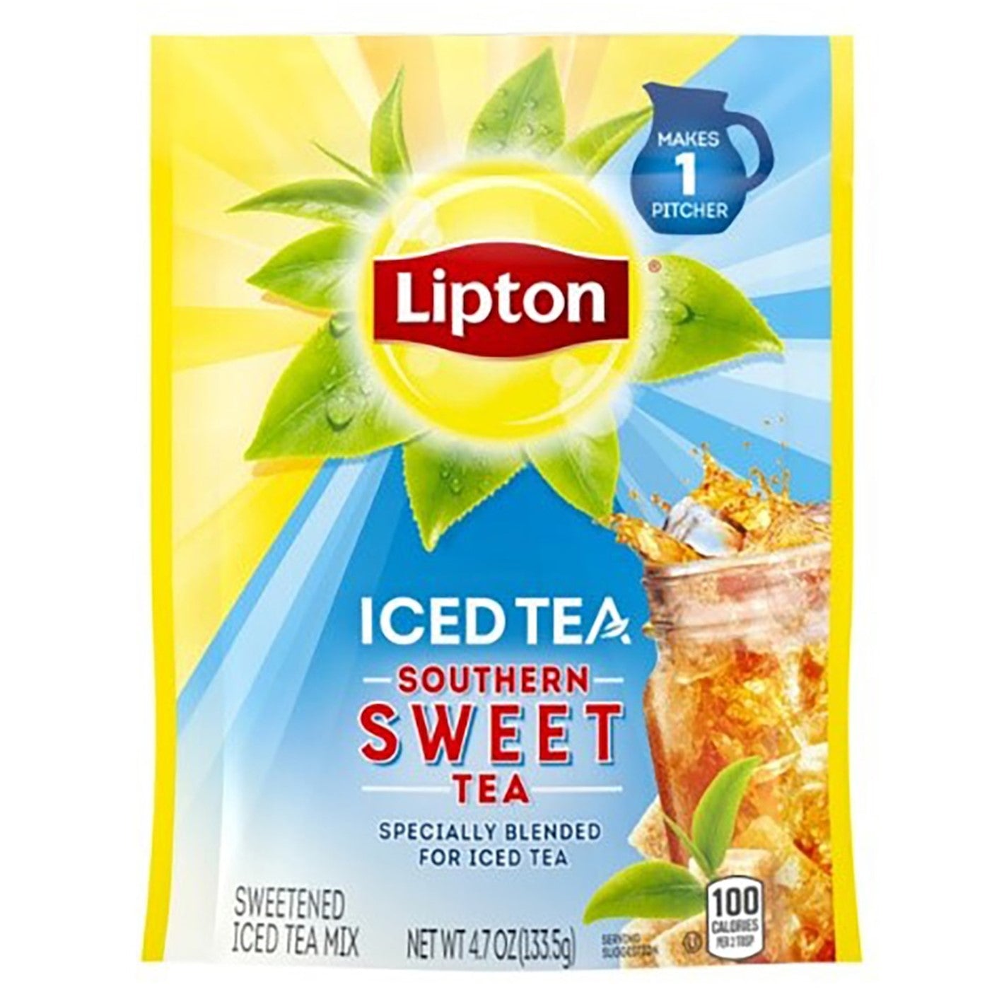 Lipton Southern Sweet Iced Tea Packets, 2-qt.