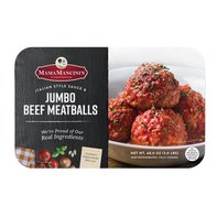 Mama Mancini's Jumbo Beef Meatballs 48 oz