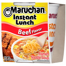 Maruchan Instant Beef-Flavored Lunch Cups, 3-ct. Packs