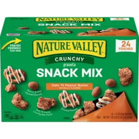 Nature Valley Crunchy Granola Snack Mix Oats 'N Peanut Butter (1.2oz / 24pk)