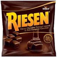Riesen Chewy Chocolate-Covered Caramel Bites, 2.65 oz. Bags