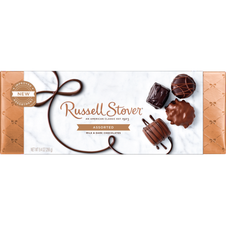 Russell Stover All Dark Fine Chocolate 9.4 OZ