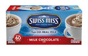 ﻿SWISS MISS HOT CHOCOLATE 43.8 OZ 50 ENVELOPE OF 0.73 OZ