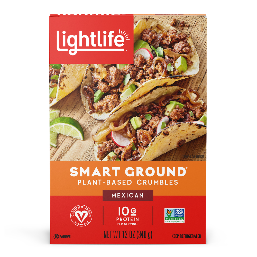 LightLife Plant-Based Smart Mexican Crumbled Ground 12 oz