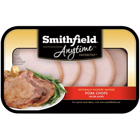 Smithfield  Boneless Hickory Smoked Pork Chops 17 oz