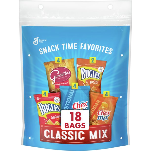 Snack Time Favorites, Classic Mix Variety Pack, 18 Count