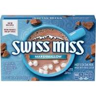 Swiss Miss Milk Chocolate  Mini Marshmallow, 6  ct. Boxes