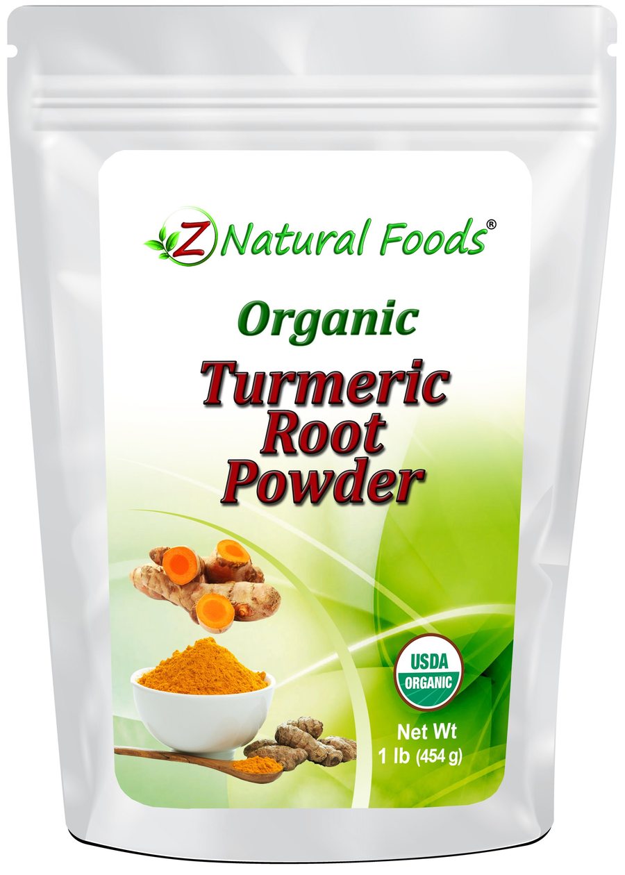 Z Natural Foods ﻿TURMERIC ROOT POWDER – ORGANIC