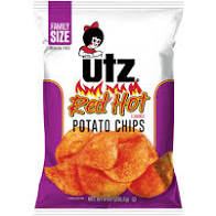 Utz Red Hot Potato chips