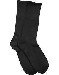 Black Socks 6 Pk