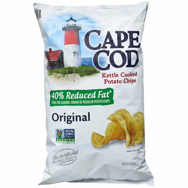 Cape Cod Reduced Fat Kettle Chips, 20 oz