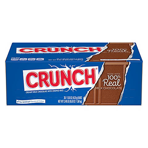 Nestle Crunch Candy Bars 36 ct