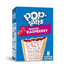 Pop Tart Frosted Raspberry Pastries - 8ct