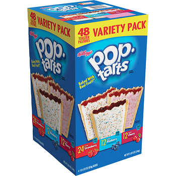 POP TARTS Frosted Blueberry, Cherry, Strawberry (48 ct.)