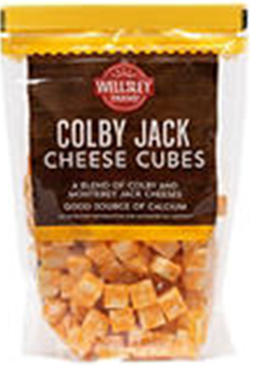 Wellsley Colby Jack Cheese Cubes, 2 lbs
